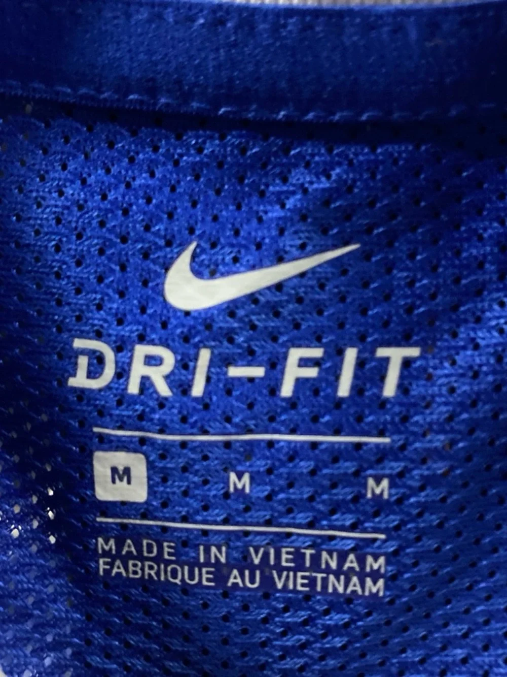 Nike Derby III Soccer Jersey NWT Kids Medium Blue/White DRI-FIT CW3834-480